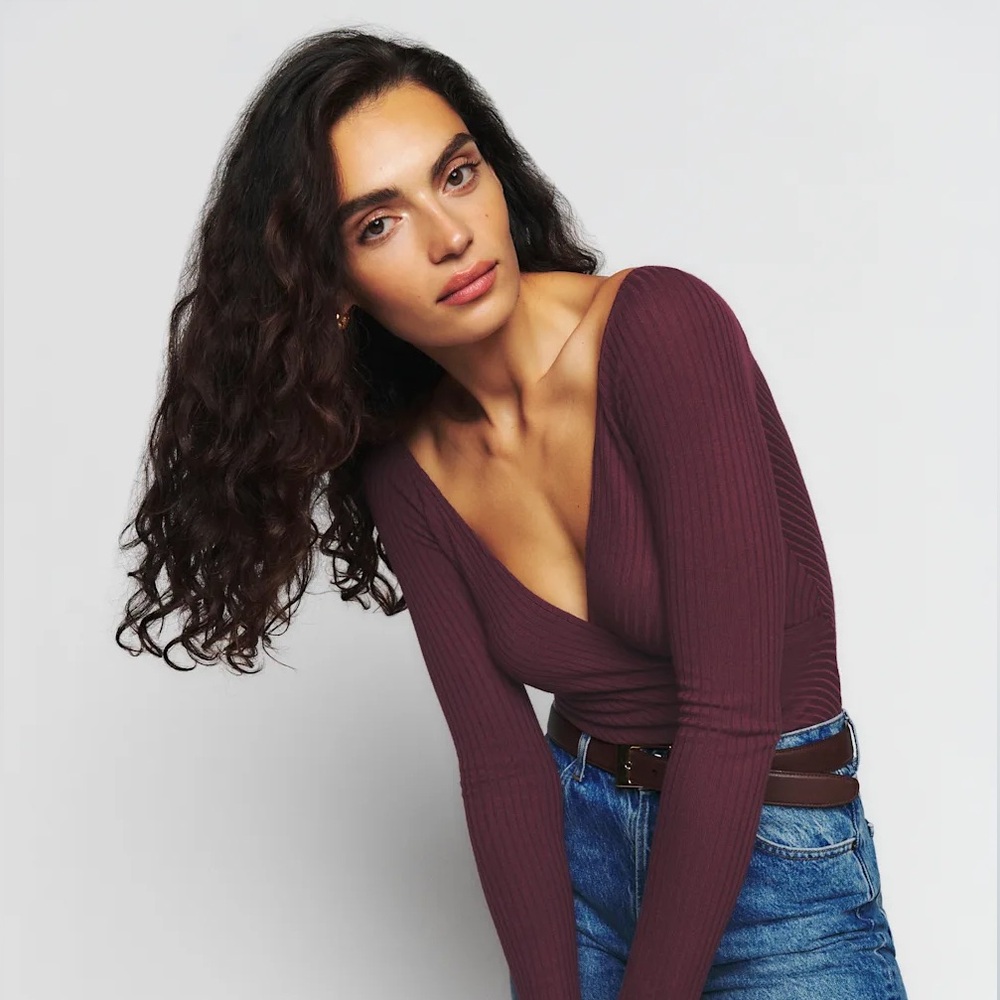 Reformation knit top